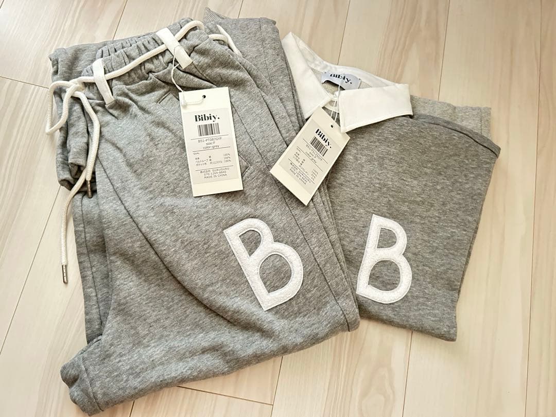 Bibiy. B. CLUB PREPPY セットアップ グレー