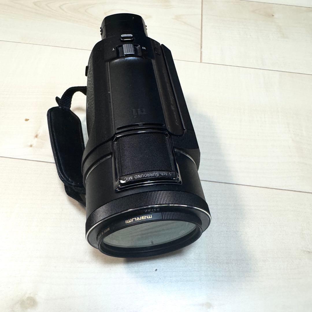 「値下げ」【美品】SONY FDR-AX55 4Kビデオカメラ ブラック