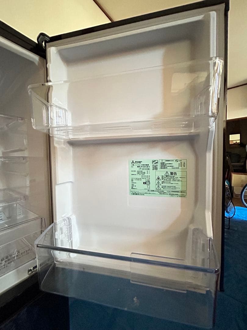 ★本当に美品です★ 冷蔵庫　2ドア冷蔵庫　 三菱　146L　冷凍冷蔵庫　岐阜市発