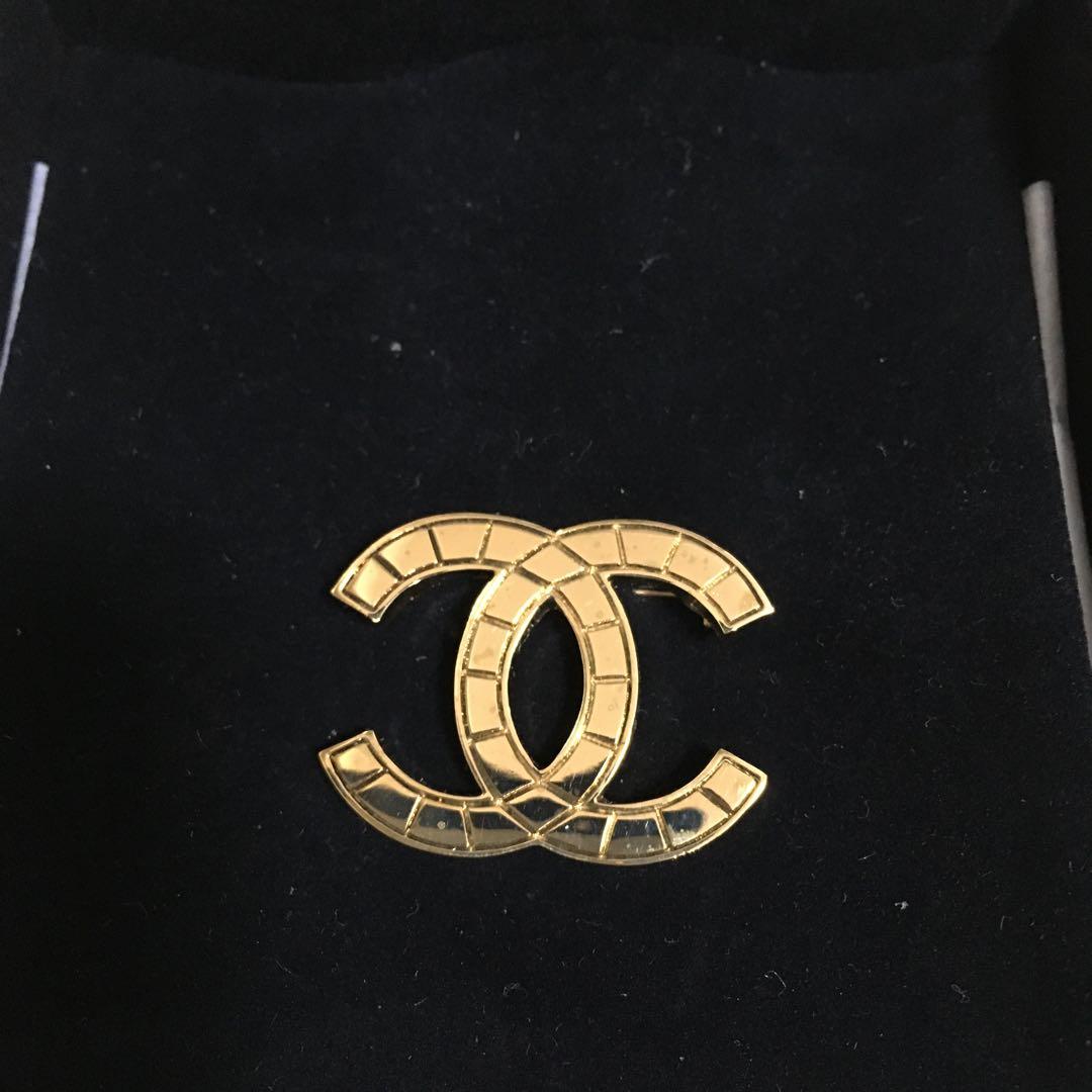 CHANEL シャネル　ココマーク　ブローチ