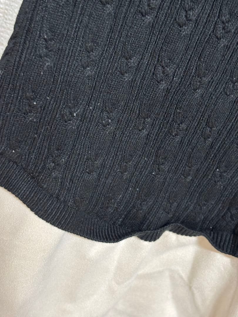 【最終値下げ】andmary Regina cable mini dress