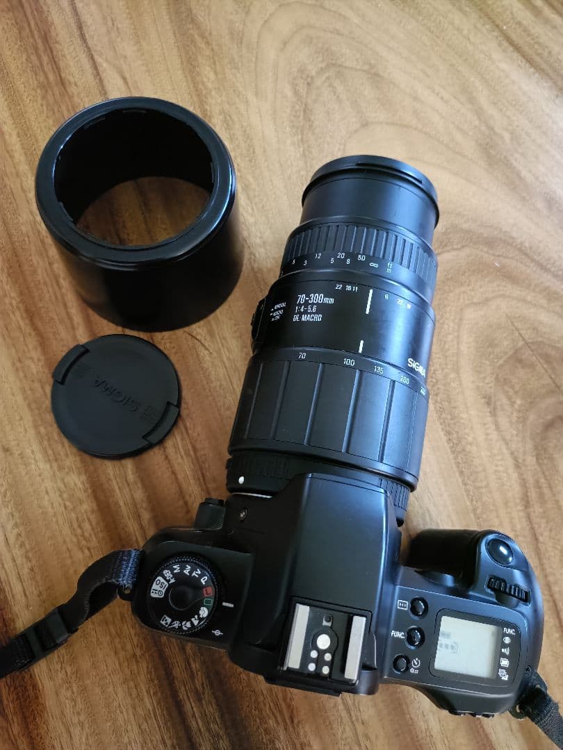 Canon 一眼レフカメラ Sigmaレンズ付き