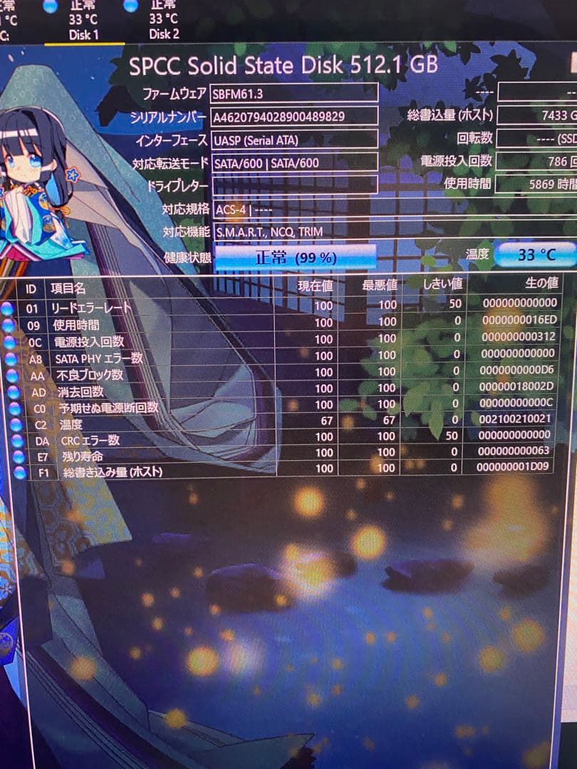 シリコンパワー　SSD　512GB　10個セット【消去作業正常完了品】