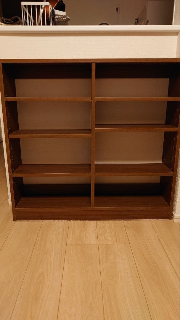 【11/20まで】背板オープン腰高本棚 ブックシェルフ