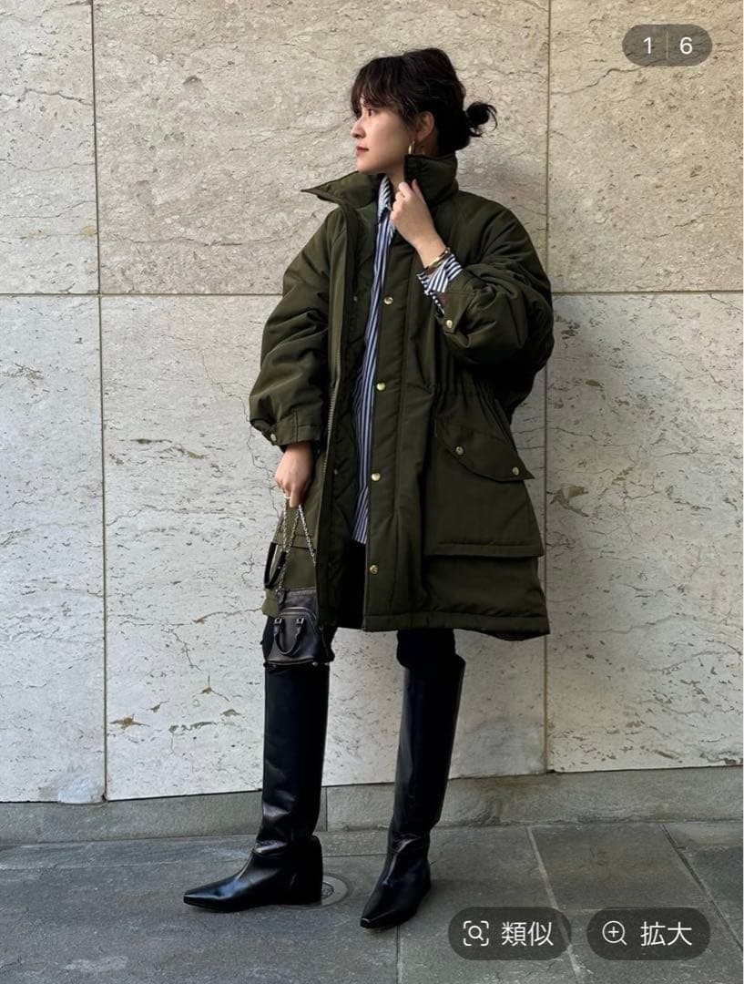 カレンソロジー　即完スウェーディッシュモッズコート