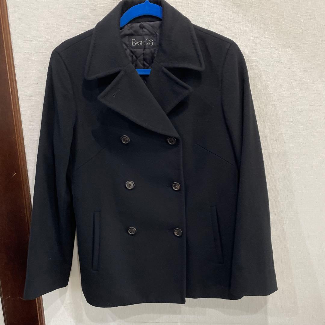 BASHE28 カシミヤ100ピーコート
