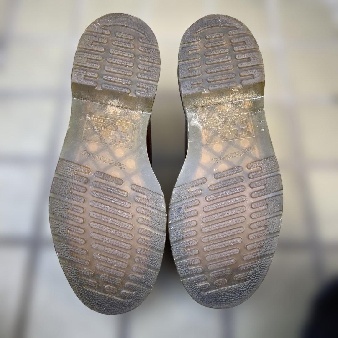 Dr. Martens バーガンディ レザー シューズ