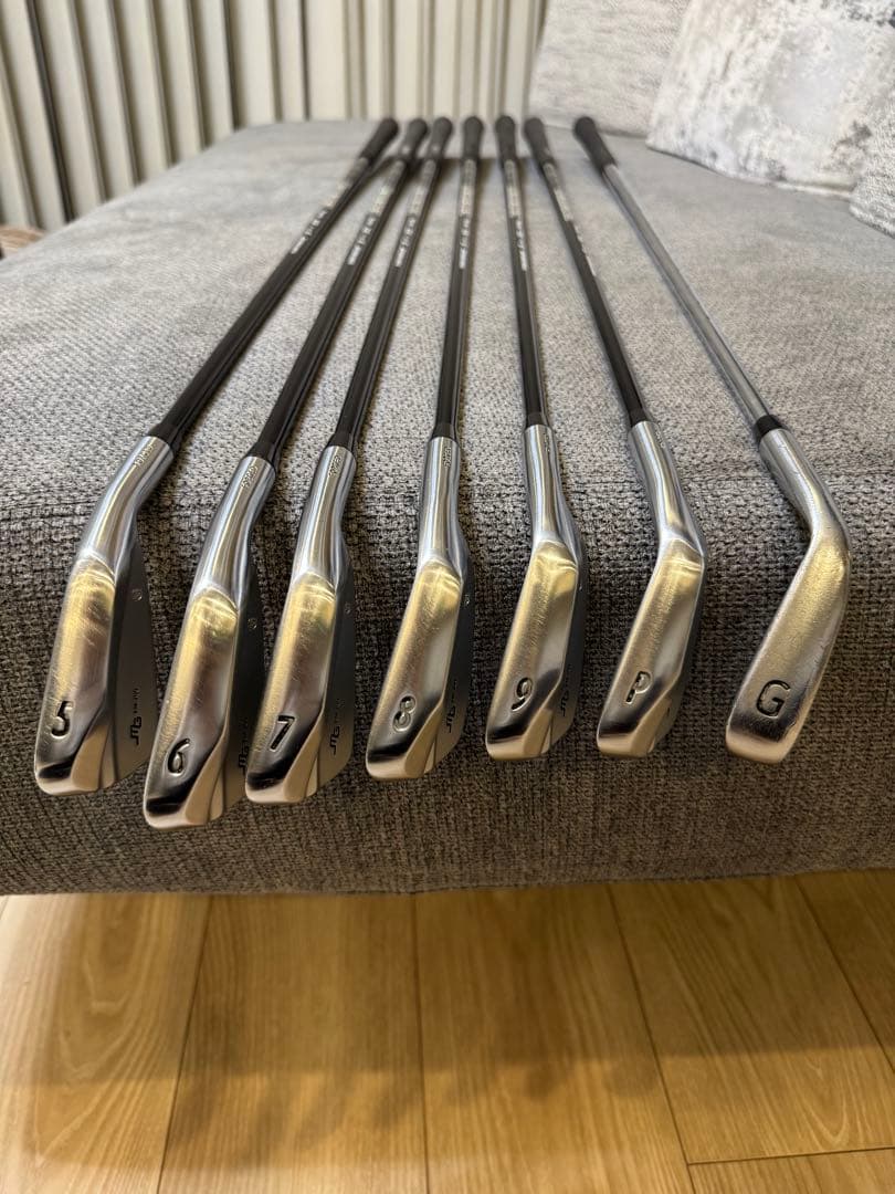 三浦技研 KM-700 アイアン 6本 (5-PW)＋PXG0311Ｇ