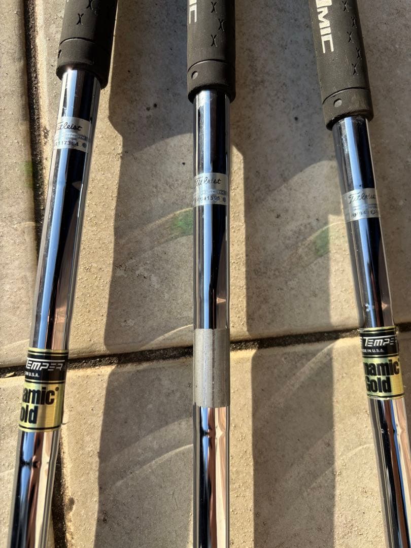 Titleist SM5 3本セット F GRIND/M GRIND ウェッジ