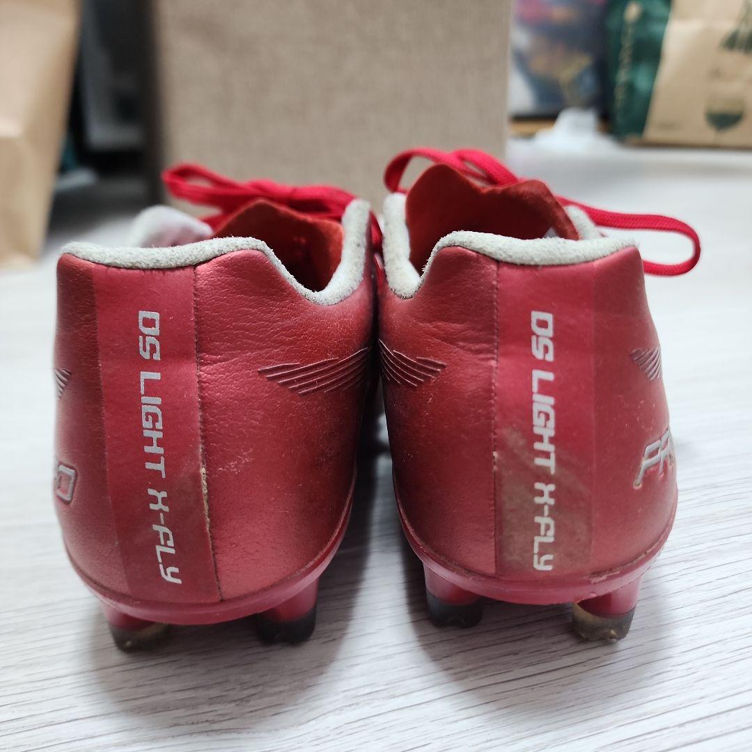asics PRO サッカースパイク 赤　23㎝