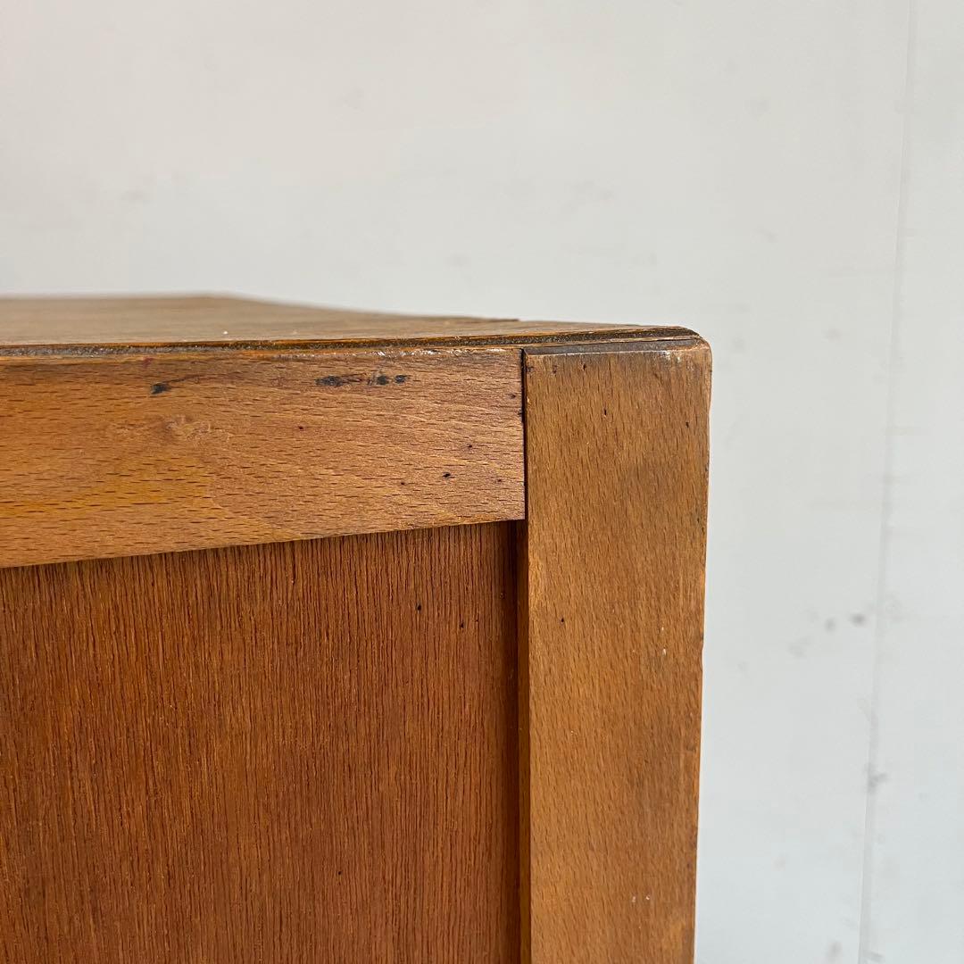 アンティーク 飾り棚 オープンラック 本棚 引き出し二杯 昭和レトロ z613