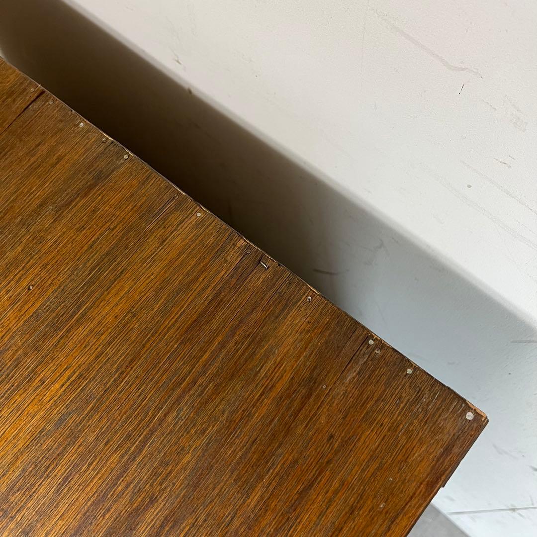 アンティーク 飾り棚 オープンラック 本棚 引き出し二杯 昭和レトロ z613