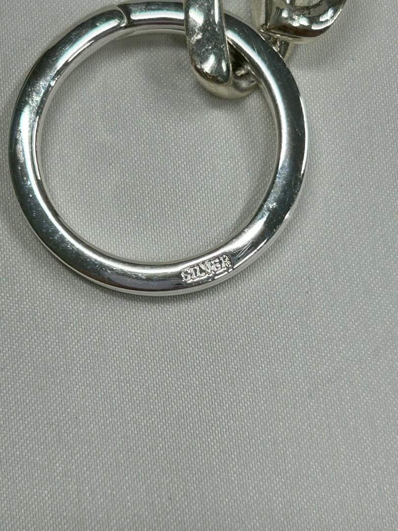 新品 シルバー925 キーリング キーホルダー キーチェーン