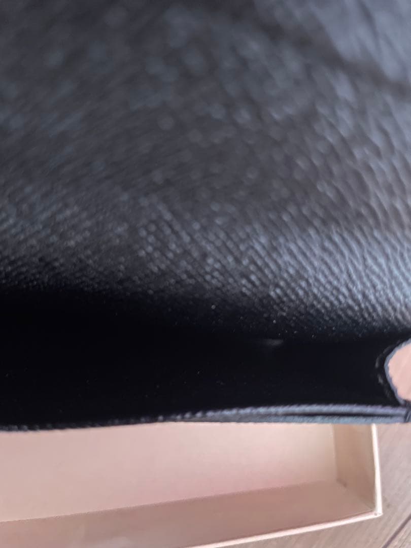 ルイヴィトン　名刺入れ　タイガ　ブラック　カードケース　※付属品有