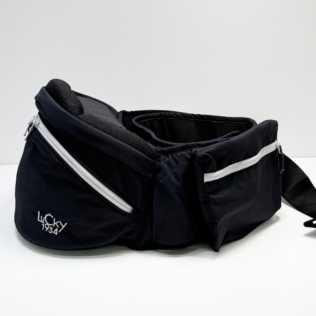 ポルバンアドバンス ヒップシート ブラック シングルショルダー付