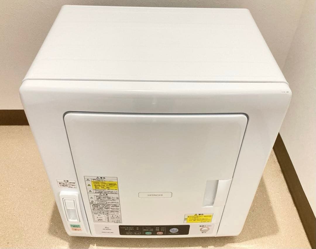 HITACHI 日立 DE-N60WV ホワイト 衣類乾燥機 2021年製