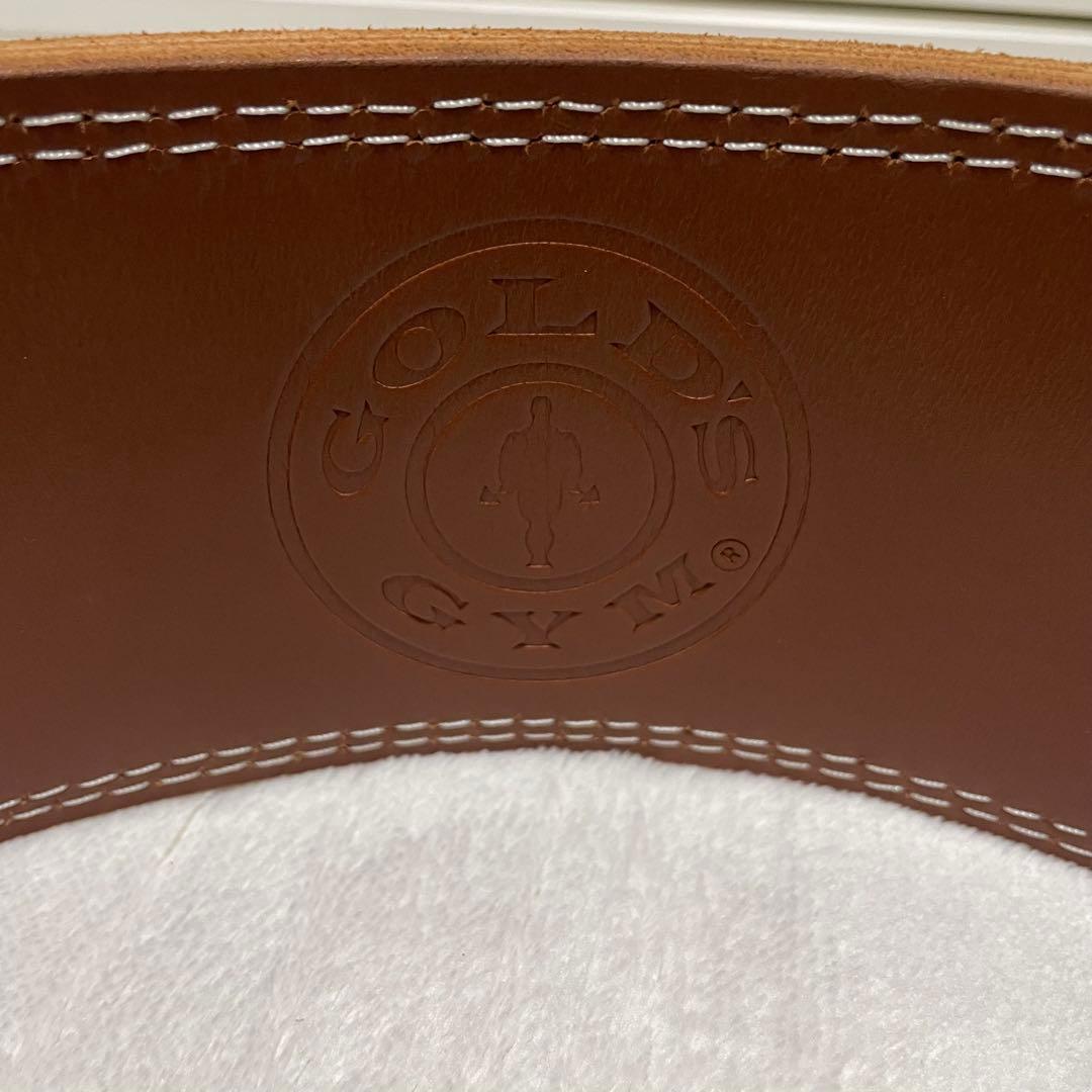 GOLD'S GYM ゴールドジム　トレーニングパワーベルト XL ブラウン