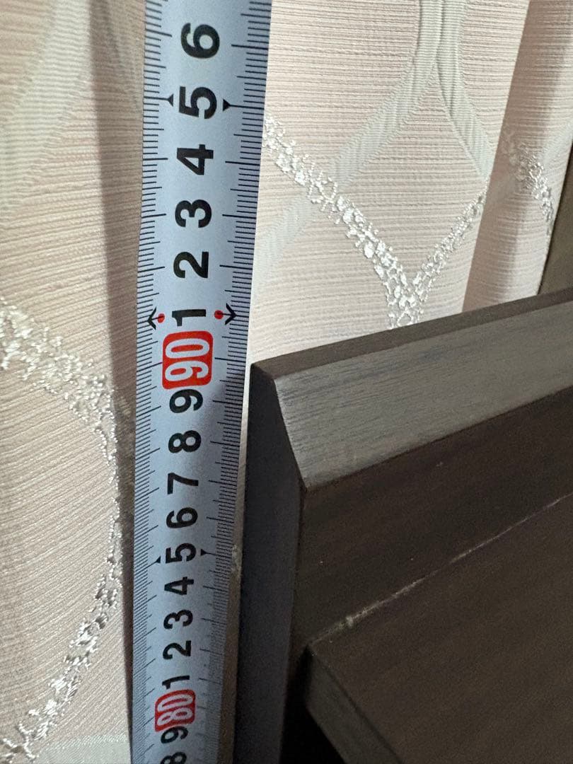 【引き取り希望】ダークブラウン すのこベッド クイーンサイズ コンセント付き