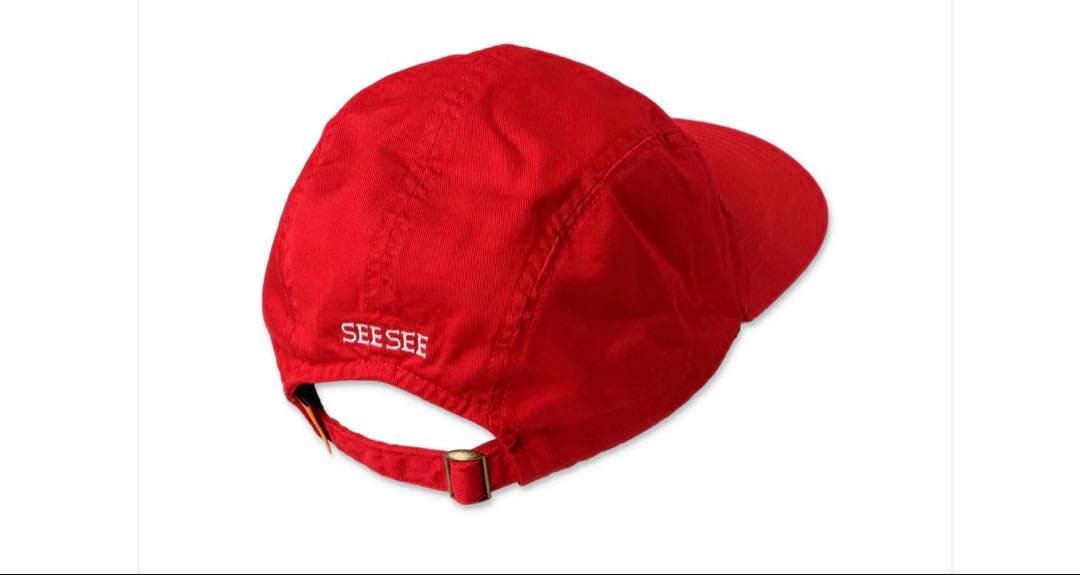 帽子 SEE SEE COTTON JET CAP RED