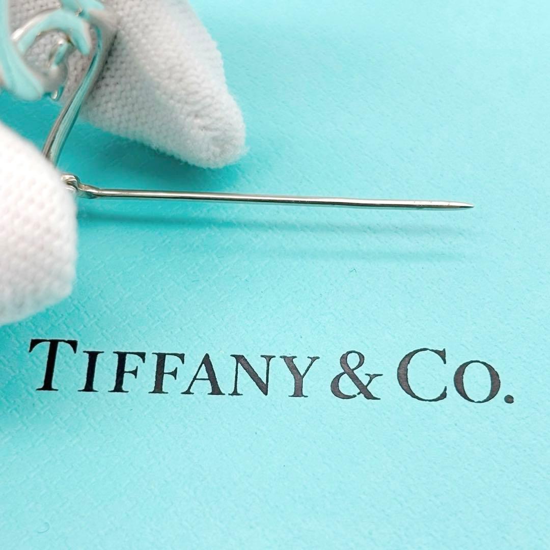 美品◎ ティファニー ダブルリーフブローチ シルバー925