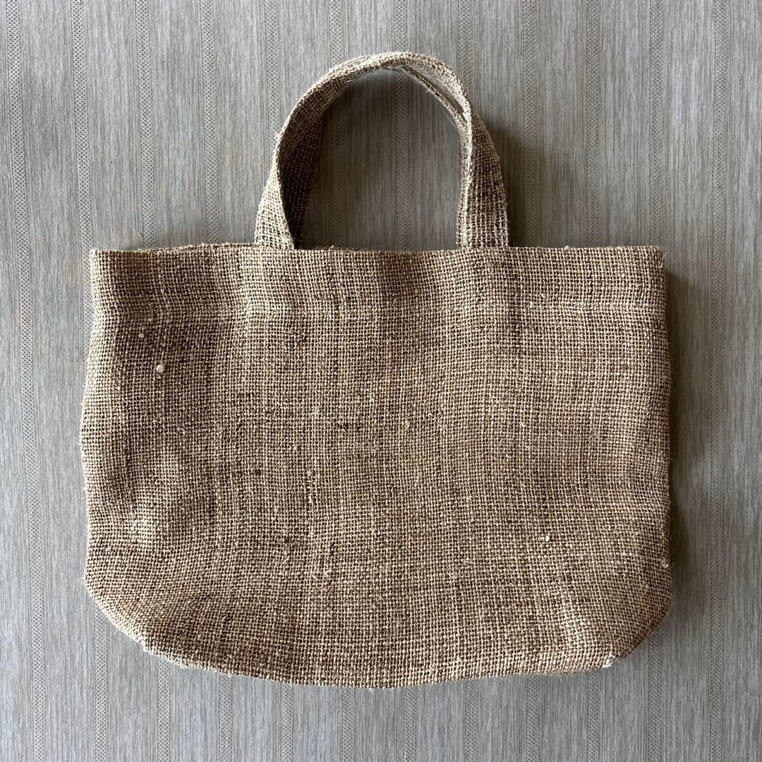 ◯専用◯中川政七商店　手織り麻太糸のバッグ中