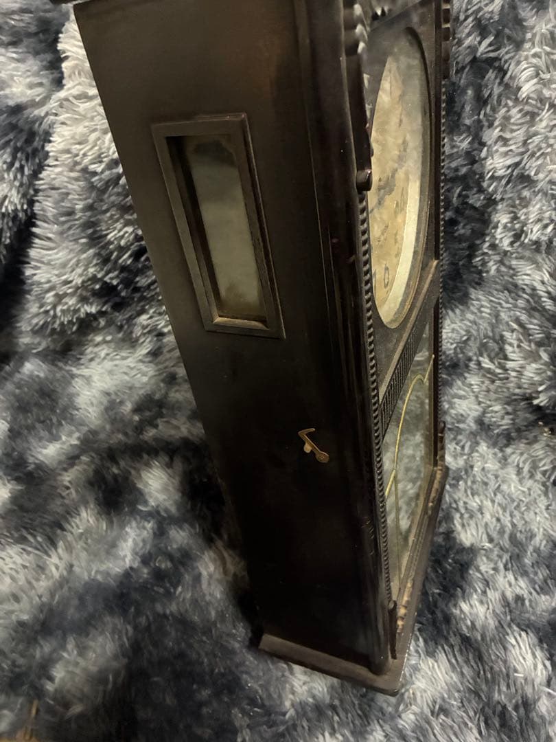 B）SEIKOSHA セイコー社 精工舎 振り子時計　昭和レトロ ゼンマイ式