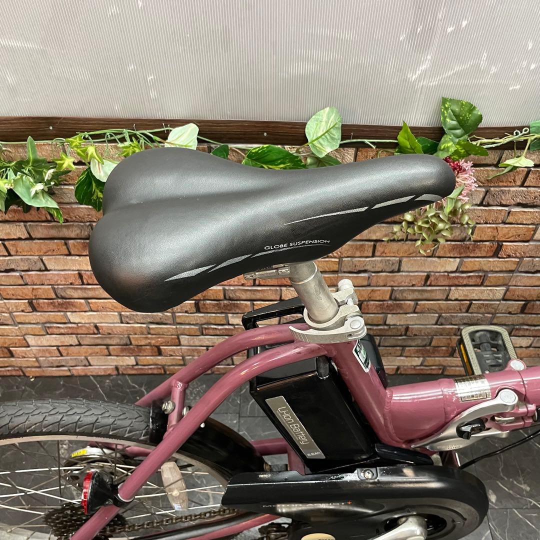 【14】折りたたみ電動自転車Panasonic OFF TIME ワインレッド