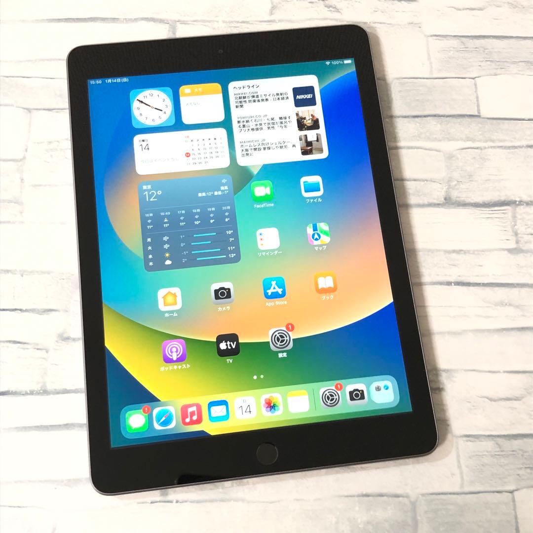 Apple 第5世代 iPad 32GB wifiモデル 管理番号：1136