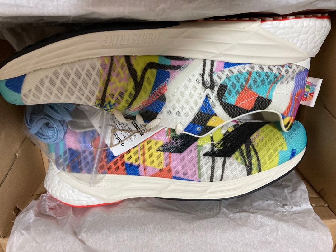 adidas ADIZERO PRO マルチカラー ランニングシューズ