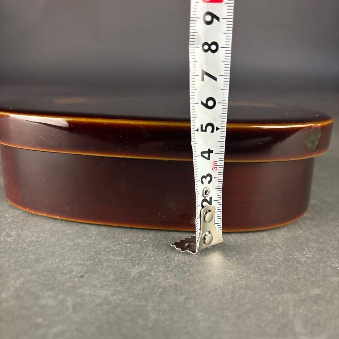 輪島塗　小判弁当箱　5客