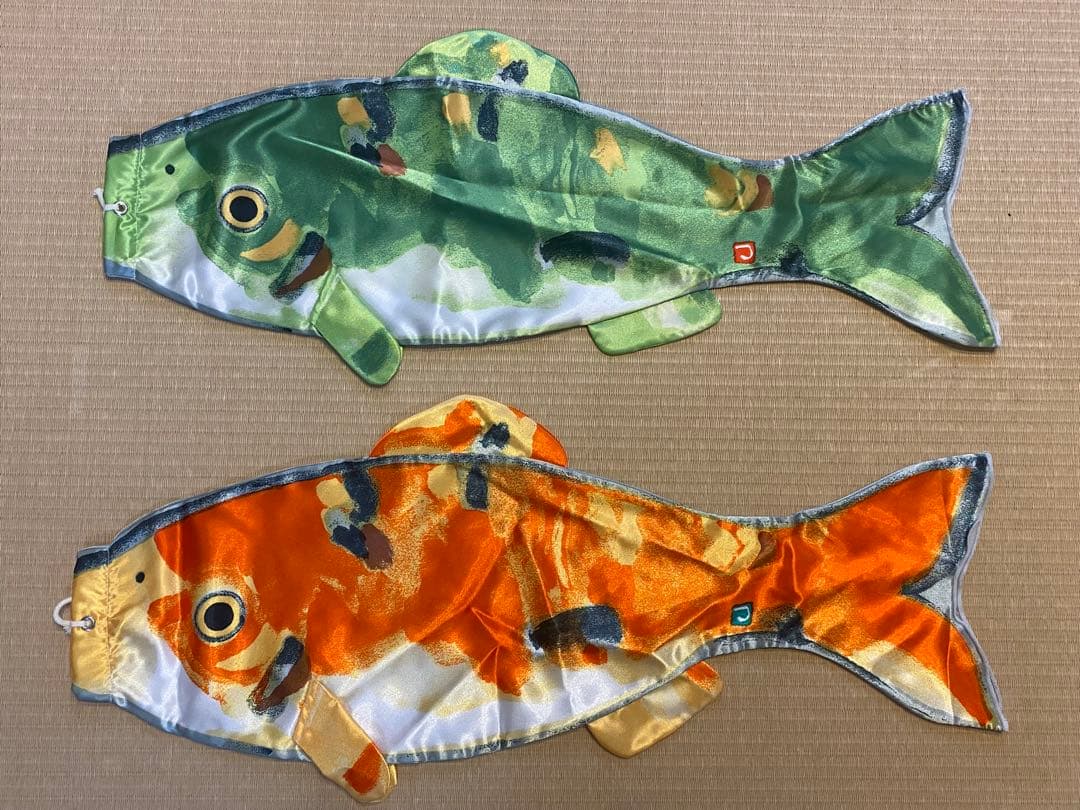 片岡鶴太郎　鯉のぼり 虹鯉　7色セット　廃盤