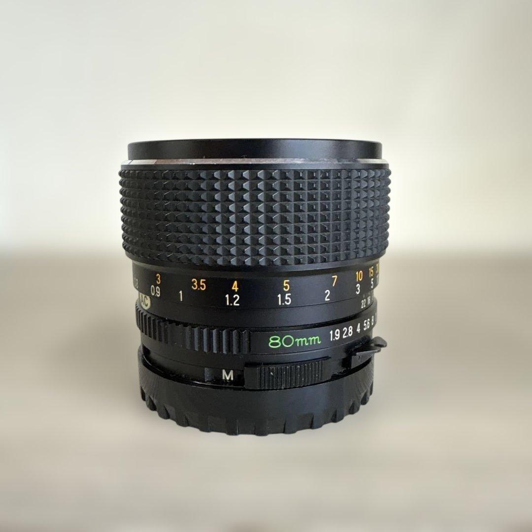 MAMIYA マミヤ SEKOR C 80mm F1.9 単焦点レンズ