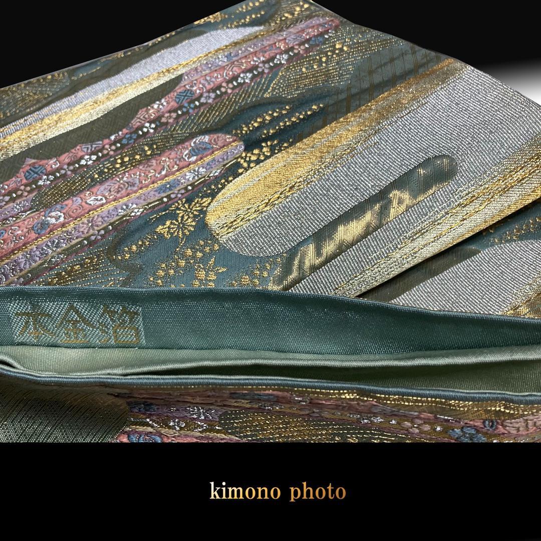 【新品、未使用】正絹【極上逸品】トールサイズ【金彩手描き友禅】訪問着フルセット