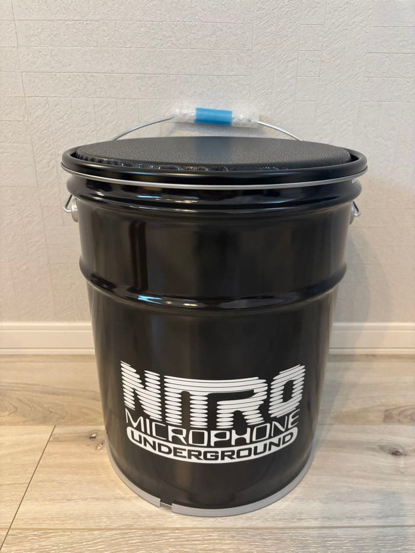 新品NITRO MICROPHONE UNDERGROUND ペール缶&Tシャツ