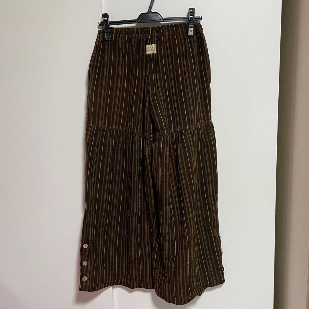 未使用【 うさと 】 うさとの服 2wayワイドパンツ