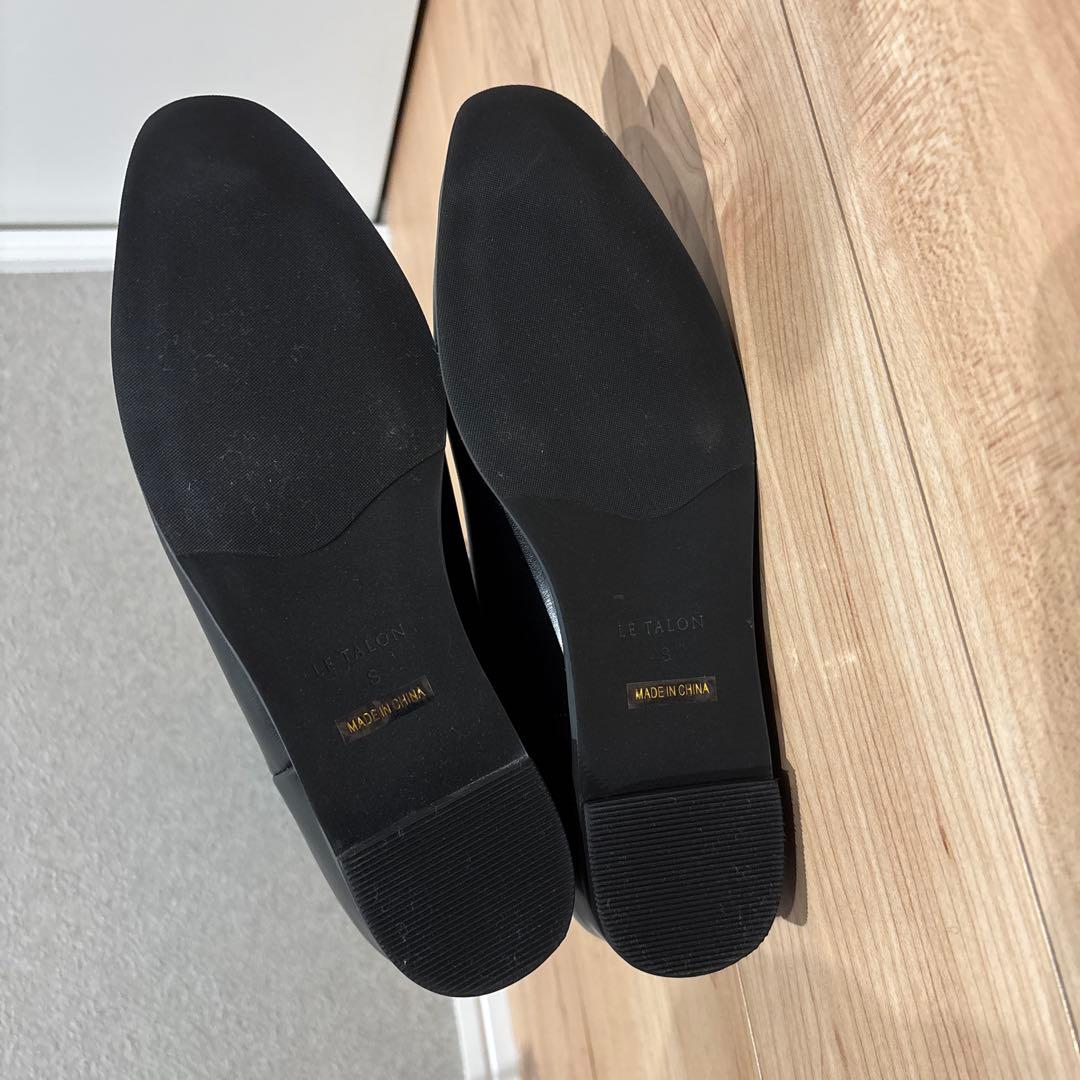 【LETALON】2㎝ワイドシャフトロングブーツ（Sサイズ）