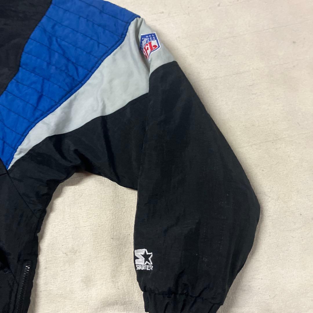 j27)スターターNFLライオンズ　たっぷり中綿キルティングプルオーバー XL