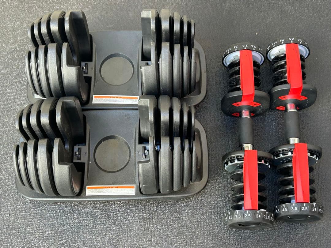 可変ダンベル　24キロ　2個セット