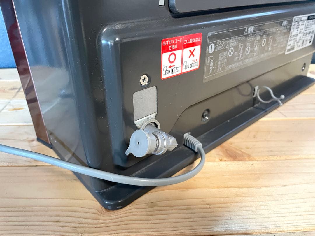 NORITZ GFH-4005D ガスファンヒーター 都市ガス用　ホース付き