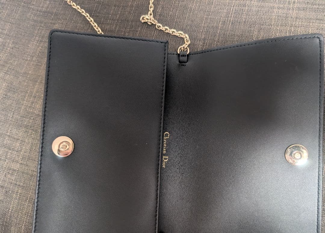 Lady Dior ショルダーバッグ♡ ブラックラムスキン