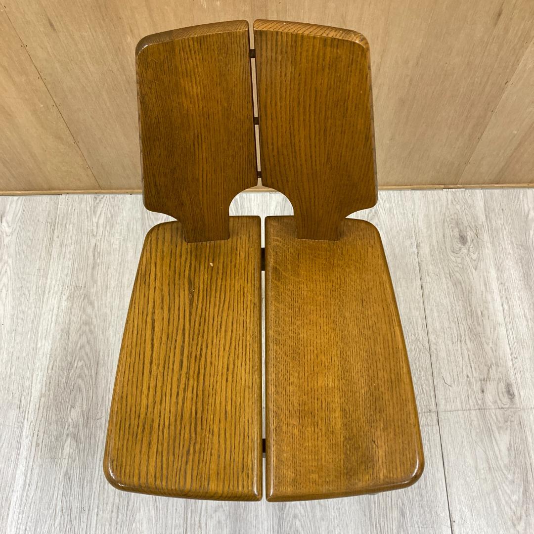 浜本工芸　ダイニングチェア　木製　椅子　A