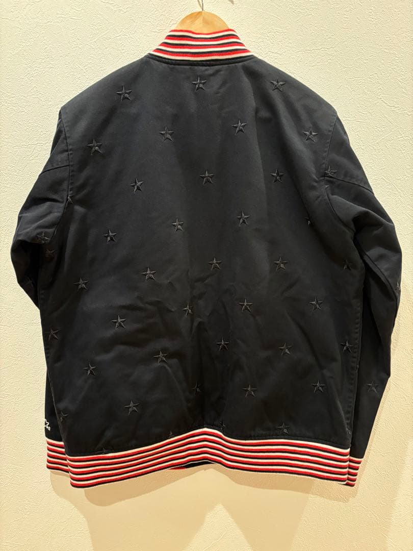 美品 初期 Supreme STARS Varsity Jacket