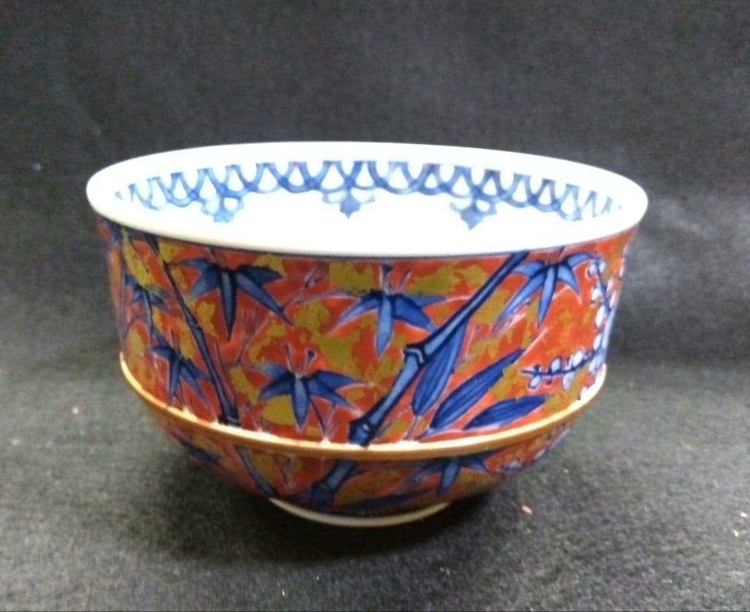 茶道具 茶箱用 茶碗 茶巾筒 振出 セット 祥瑞 松竹梅 金箔散 叶松谷 京焼