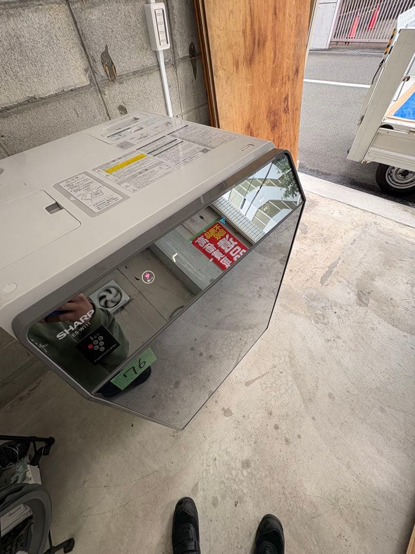 SHARP ES-W111-SR 2018 分解洗浄商品