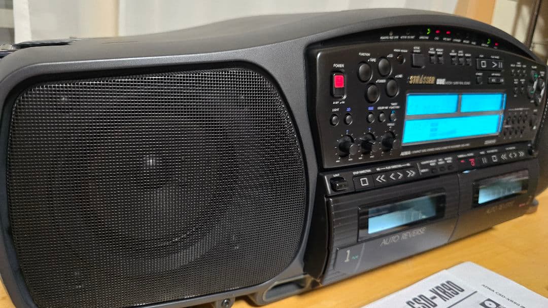 153 AIWA CSD-XR90改 Bluetooth搭載CDラジカセ 完動品