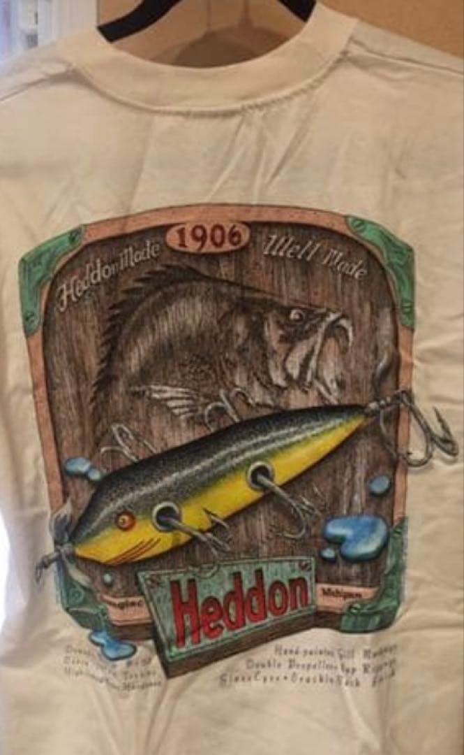 ヘドンheddon100周年記念のHanesTシャツ