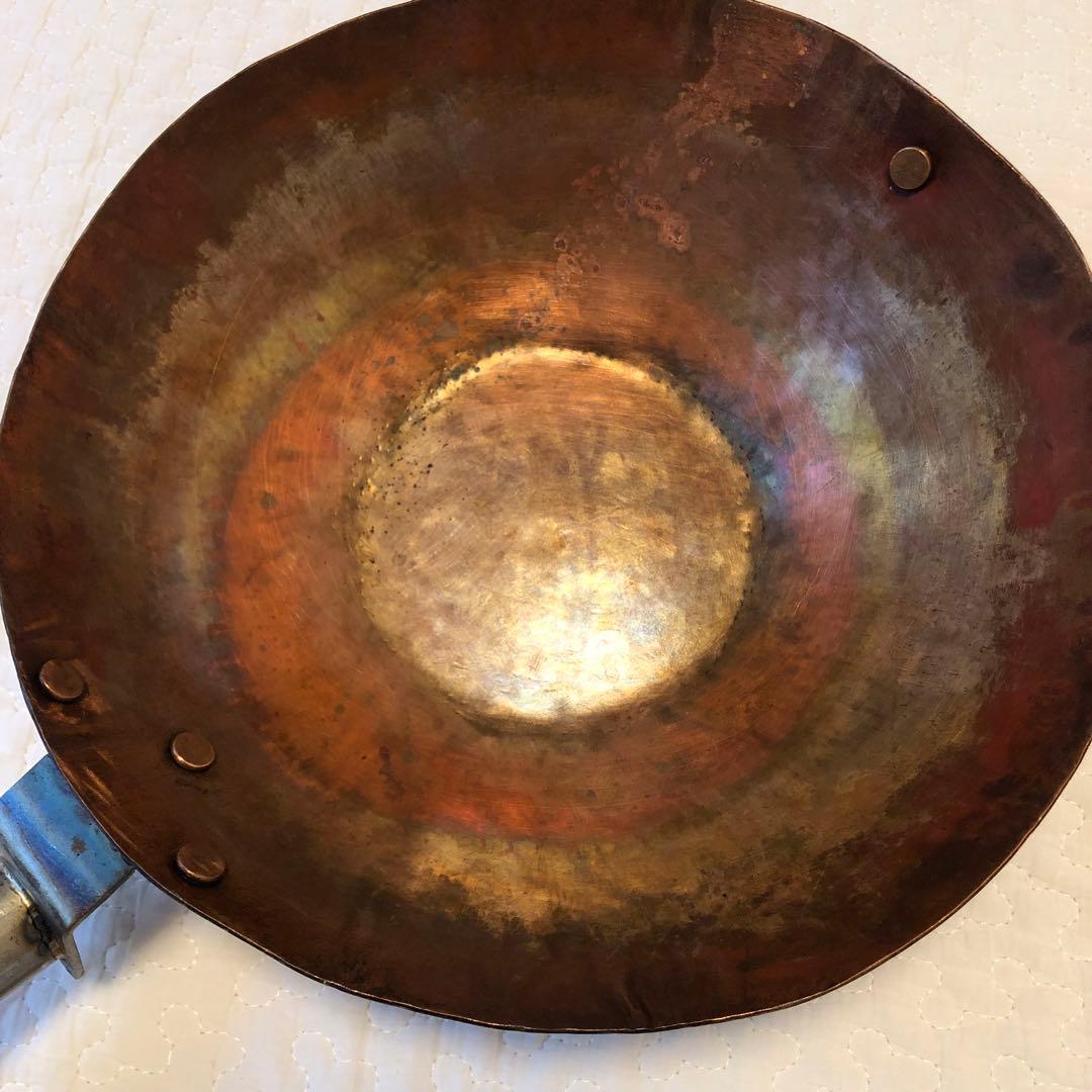 maf メタルアートファクトリー 銅製 フライパン 約25cm