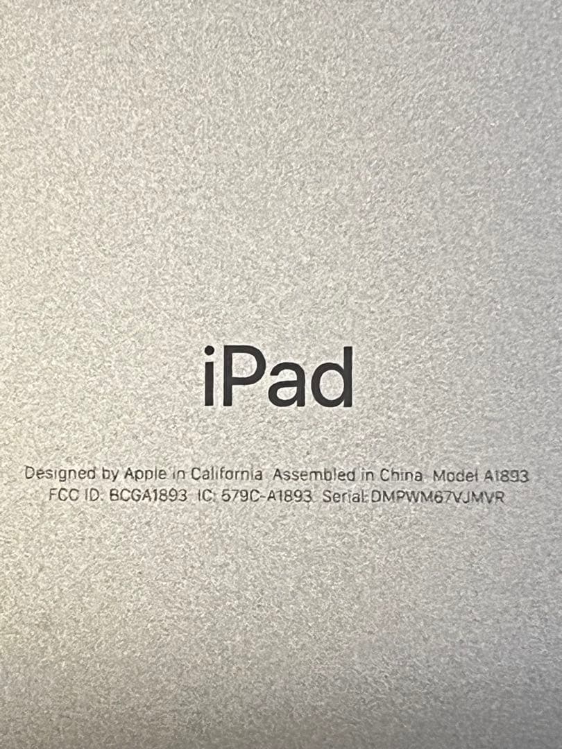 グ*プ様 【美品】Apple iPad ⭐️ （第６世代） Wi-Fiモデル ゴ