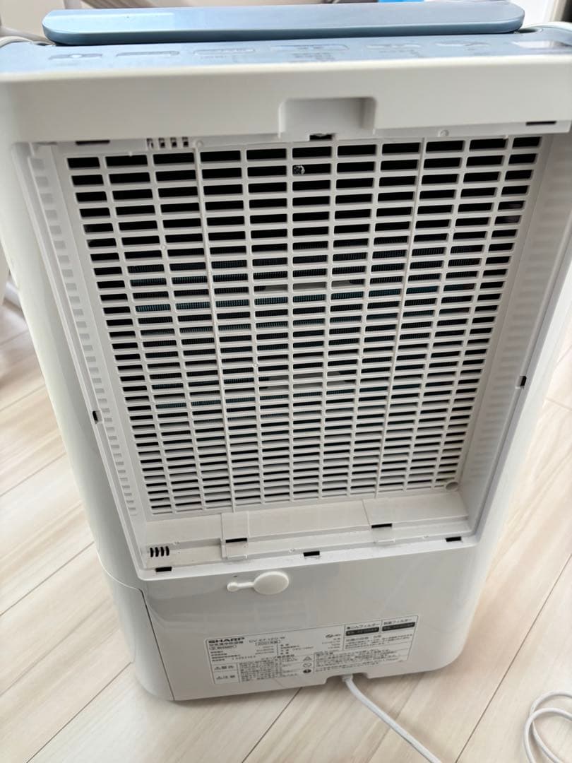 SHARP 空気清浄タイプ プラズマクラスター除湿機/CV-EF120-W