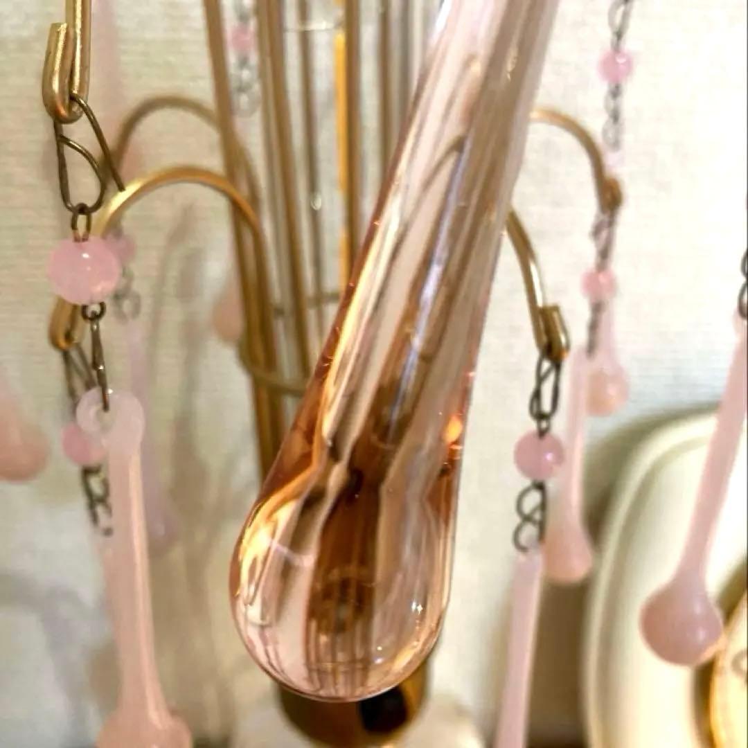 シャンデリア　（1890年）　ドロップ　パーツ　 ムラーノ アンティーク